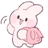 🐰 emoji ₍ ρiᥒκ rᥲδδiᴛs ₎ ˚₊· ♡ @mewsticks Telegram sticker 9 of 40