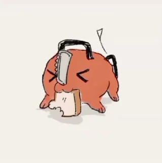 🍞 emoji Chainsaws | @stickershomess Telegram sticker 15 of 50