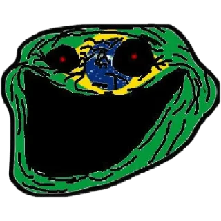 😀 emoji Troll Face 3 Telegram sticker 12 of 30