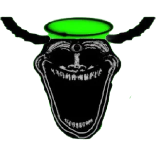 😀 emoji Troll Face 3 Telegram sticker 10 of 30