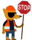🛑 emoji Night in the Woods Telegram sticker 19 of 120
