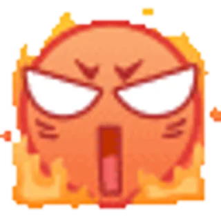 😡 emoji QQ表情包¹ @Katak66 Telegram sticker 11 of 50