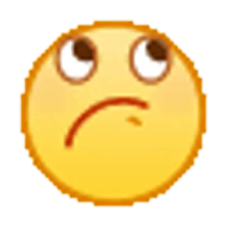 🙄 emoji QQ表情包¹ @Katak66 Telegram sticker 21 of 50