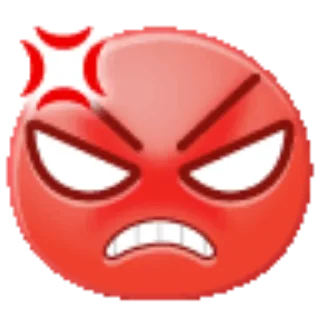 😡 emoji 抖音表情包 @Katak66 Telegram sticker 8 of 88
