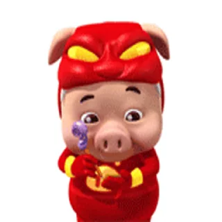🐷 emoji GG Bond表情包¹ @Katak66 Telegram sticker 8 of 50