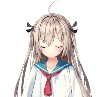 😔 emoji ATRI @visualgalgame Telegram sticker 16 of 80