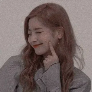 ☁️ emoji Dahyun Telegram sticker 9 of 14
