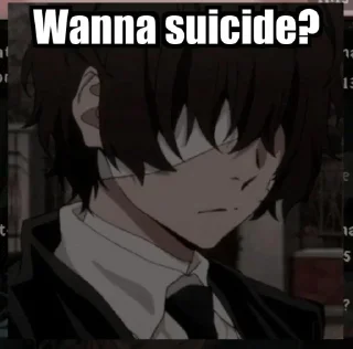 😭 emoji Dazai Telegram sticker 22 of 29