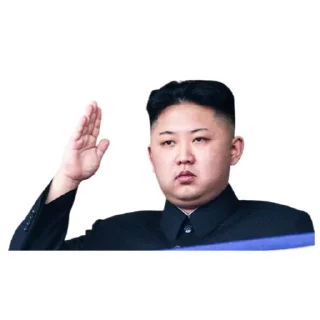 🇰🇭 emoji @xzvxz Kim Jong Un Telegram sticker 13 of 20