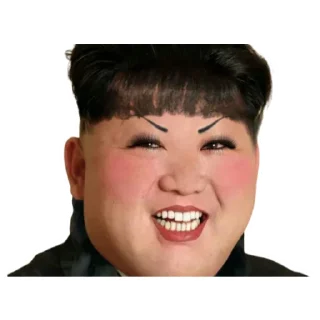 🇰🇭 emoji @xzvxz Kim Jong Un Telegram sticker 8 of 20