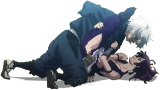 🍆 emoji Jigokuraku @Y2LAB Telegram sticker 9 of 25