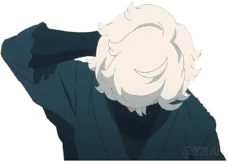 😓 emoji Jigokuraku @Y2LAB Telegram sticker 20 of 25