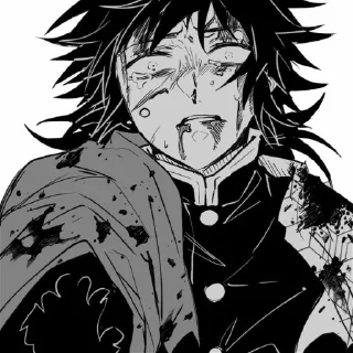 ⚔️ emoji Giyuu tomioka⚔️ | @Hizumistickersid Telegram sticker 22 of 25