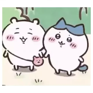 💚 emoji Chiikawa Telegram sticker 23 of 28