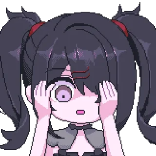 ❤️ emoji 主播女孩重度依赖第二弹 @Bilibili_skin Telegram sticker 17 of 25