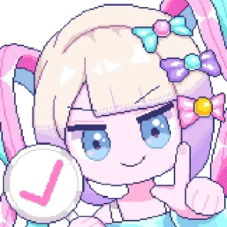 ❤️ emoji 主播女孩重度依赖第二弹 @Bilibili_skin Telegram sticker 23 of 25