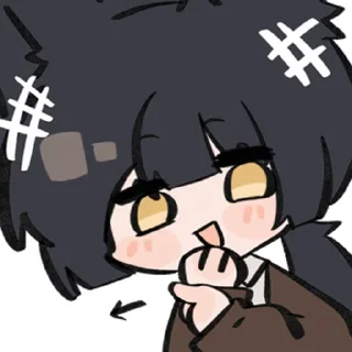 😄 emoji 藍莓第1弹 @zhaxia_cn Telegram sticker 6 of 112