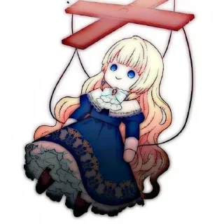 ⚜ emoji ☆̶ ׁ𝅘𝅥𝅮 @Fckmne⭒̸ @Cupidreams Telegram sticker 23 of 50