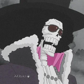 💀 emoji Brook Telegram sticker 17 of 20