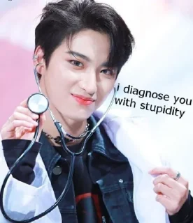 😀 emoji ATEEZ MEMES Telegram sticker 6 of 97