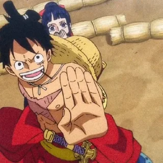 🍞 emoji ★!¡ Luffy – @LEVIOSAASTICKER Telegram sticker 18 of 80