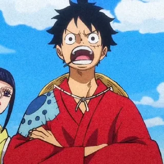 🍞 emoji ★!¡ Luffy – @LEVIOSAASTICKER Telegram sticker 12 of 80