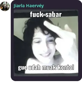 🖕 emoji random jia Telegram sticker 20 of 104