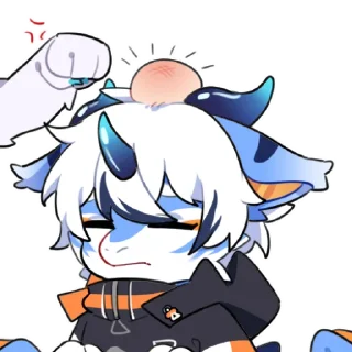 😖 emoji 冻牙的日常 Telegram sticker 3 of 16