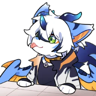 😝 emoji 冻牙的日常 Telegram sticker 10 of 16