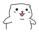 😀 emoji Mu Bear Telegram sticker 22 of 41