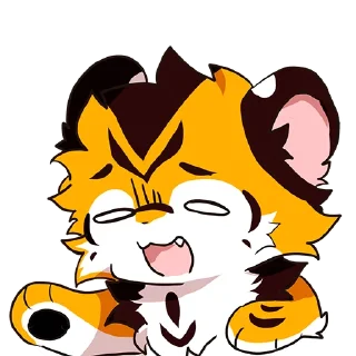 😨 emoji 孤明月 Telegram sticker 7 of 16