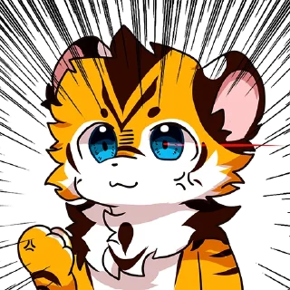 😡 emoji 孤明月 Telegram sticker 16 of 16