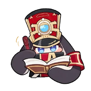 ✍️ emoji 崩壞 - 星穹鐵道：帕姆 Telegram sticker 16 of 33