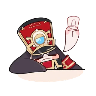 😖 emoji 崩壞 - 星穹鐵道：帕姆 Telegram sticker 6 of 33