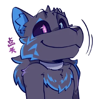 😎 emoji Moynn姆因 Telegram sticker 10 of 16