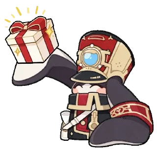🎁 emoji 崩壞 - 星穹鐵道：帕姆 Telegram sticker 17 of 33