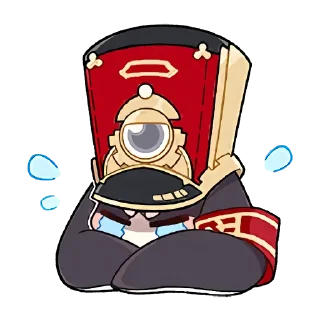 😭 emoji 崩壞 - 星穹鐵道：帕姆 Telegram sticker 18 of 33