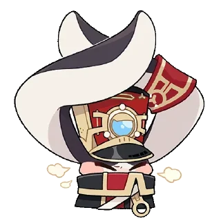 ❌ emoji 崩壞 - 星穹鐵道：帕姆 Telegram sticker 15 of 33