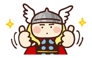 Sticker from Marvel Chibis @AnimeLibrary_Stickers