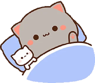 😴 emoji Peach Cat @PeachLovesGoma Telegram sticker 13 of 50