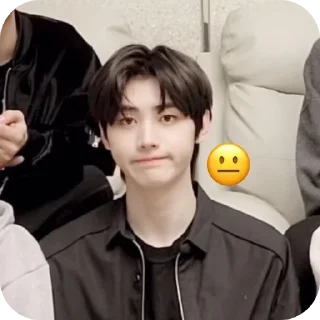 😐 emoji sunghoon Telegram sticker 13 of 17