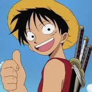 👍 emoji One Piece Telegram sticker 11 of 71