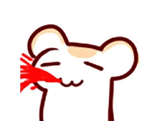 Sticker from Bison仓鼠