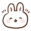 ⭐ emoji Mochi rabbit chan @deazzle Telegram sticker 2 of 40