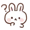 ⭐ emoji Mochi rabbit chan @deazzle Telegram sticker 10 of 40
