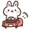 ⭐ emoji Mochi rabbit chan @deazzle Telegram sticker 20 of 40