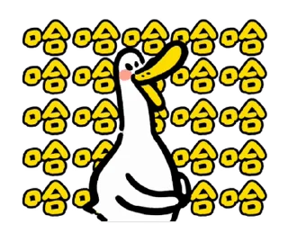 Sticker from 日子還是要過鴨－陽光開朗每一天鴨 @kal_pc