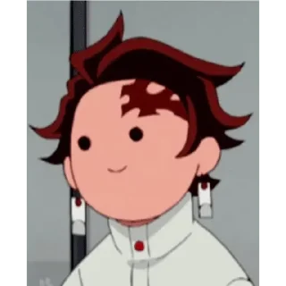 🗿 emoji Demon Slayer Telegram sticker 15 of 25