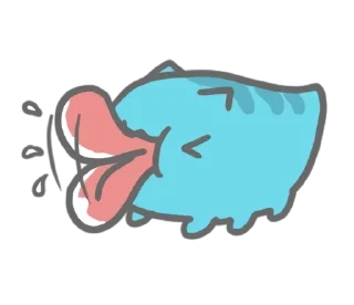 😝 emoji 咖波 靜態 - Classic&奶泡貓 @Capoo_Stickers Telegram sticker 10 of 120