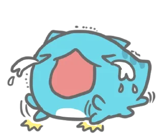 😖 emoji 咖波 靜態 - Classic&奶泡貓 @Capoo_Stickers Telegram sticker 17 of 120
